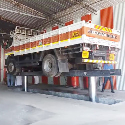 Hydraulic Bus Truck Washing Lift 16 Ton